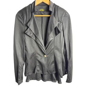 Womens Whimsigoth Punk Jacket Black Large